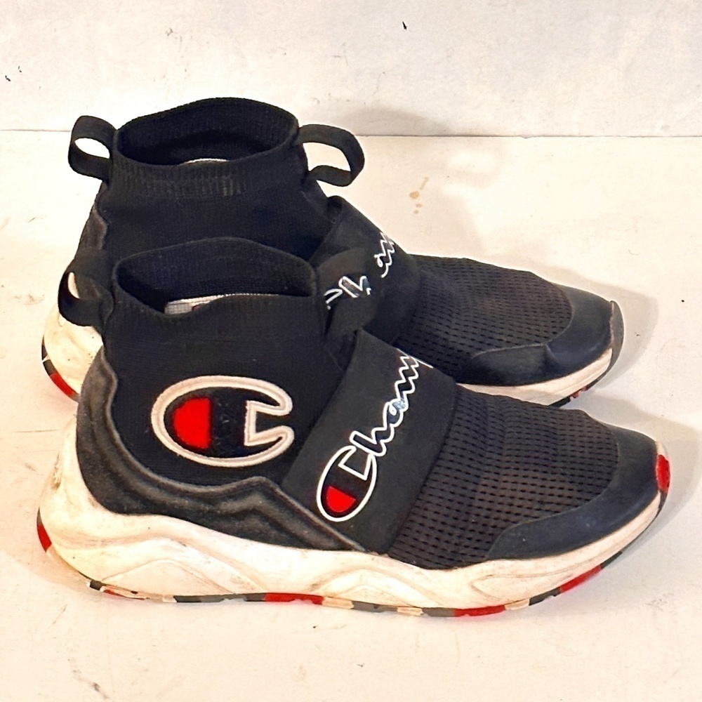 Champion Athletic Camo Sneaker Strap Basketball Shoes